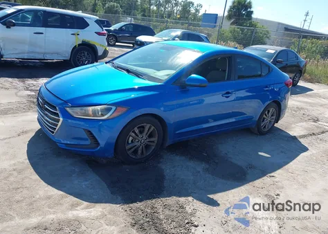 2018 Hyundai Elantra Sel из США, поврежденный, VIN 5NPD84LF2JH361235